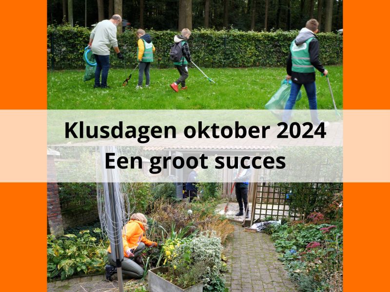 Klusdagen oktober 2024 Een groot succes Klusdagen oktober 2024 Een groot succes